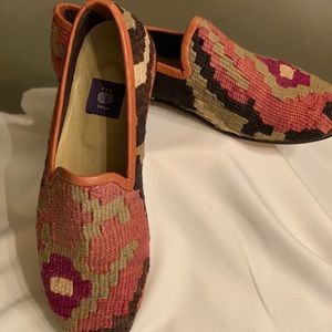 Red Ipsa Kilim Loafer handmade Men’s size 12